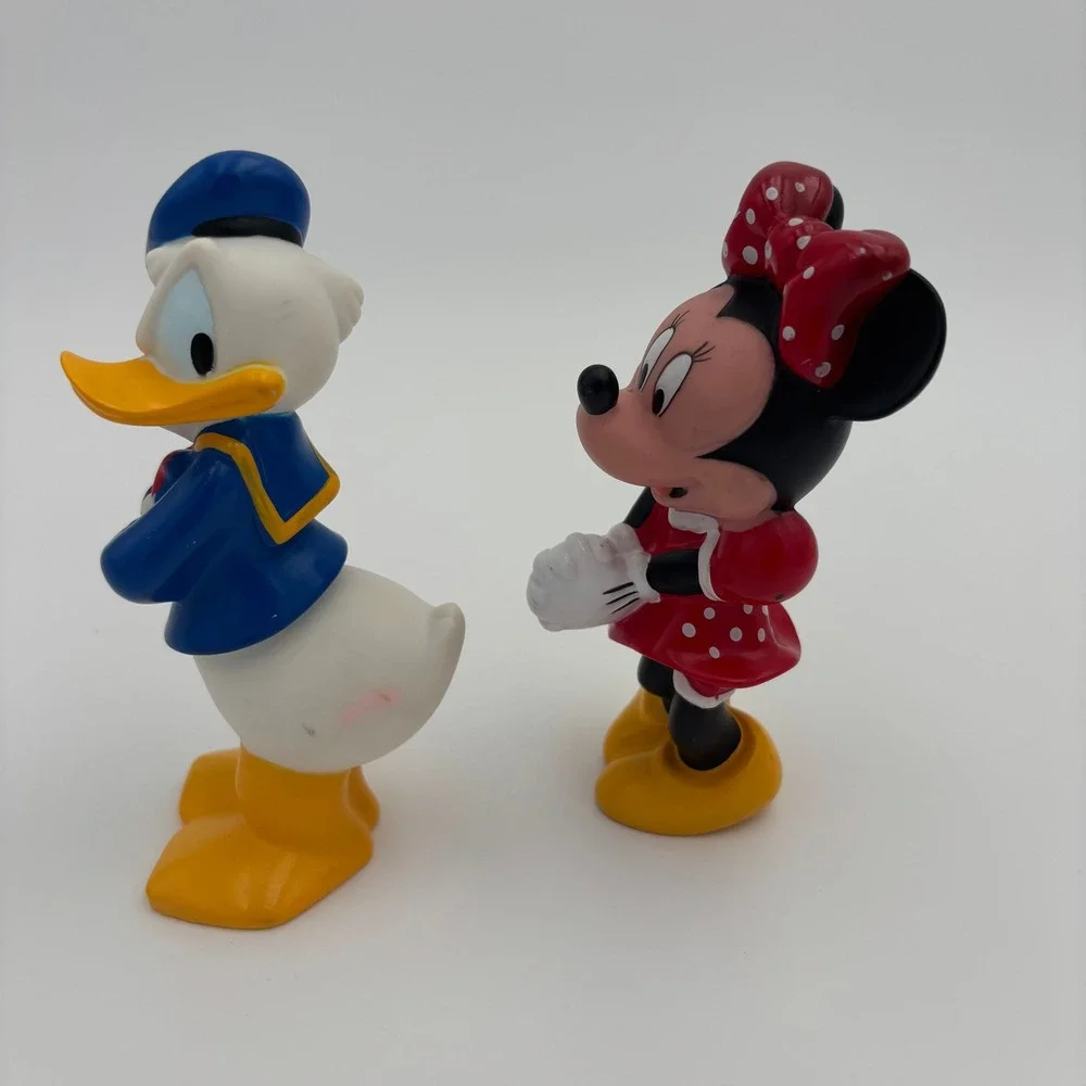 Disney Figurine Set Kids OS Multi Good Minnie Mouse Donald Duck Vinyl‎ Toys